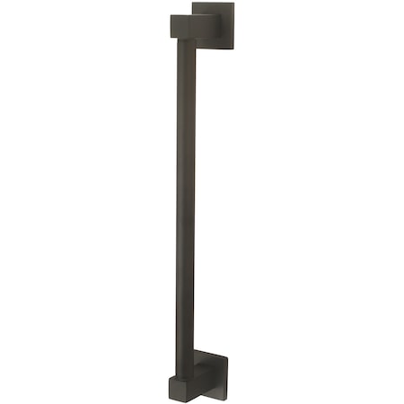 Olympia Faucets 24 in. Long, Metal Mount Grab Bar in Matte Black OP-460036-MB